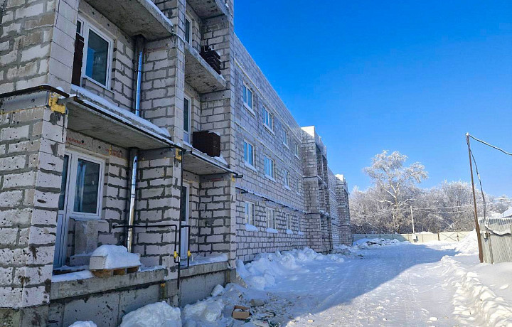 В Новомосковске и Северо-Задонске проверили ход строительства жилья для переселенцев