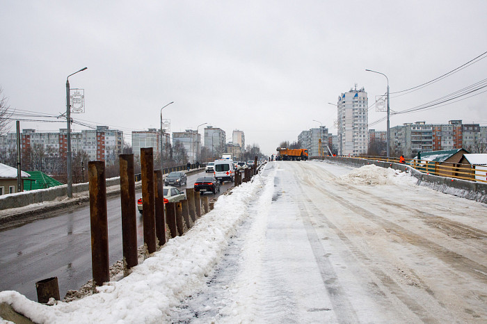 В Туле завершилась реконструкция первой половины Московского путепровода