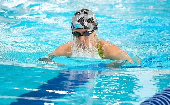 Тулячка стала первой на Спартакиаде учащихся России по плаванию