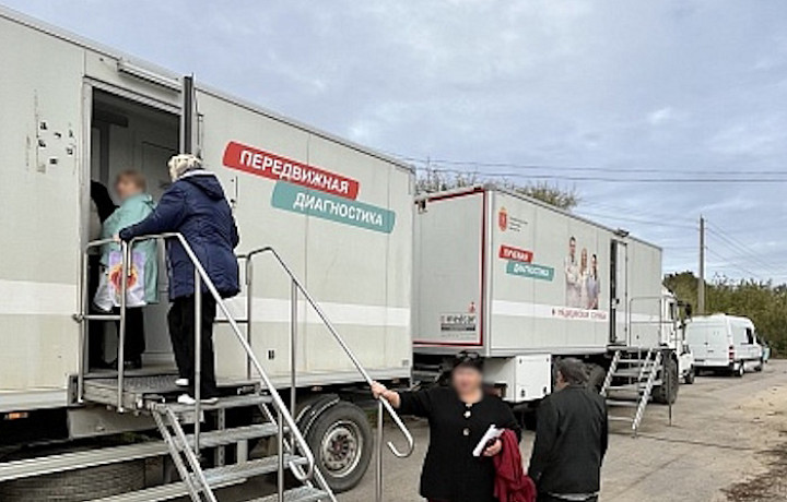 Врачи осмотрели жителей тульского поселка Первомайский в рамках проекта «Добро в село»