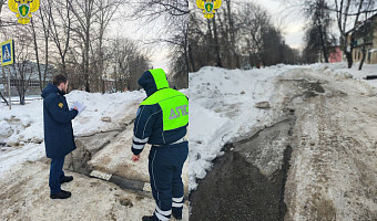 Прокуратура нашла нарушения в уборке дорог в Киреевском районе