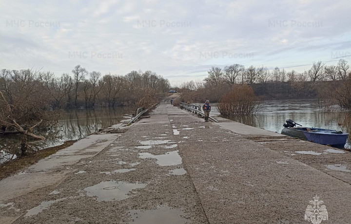 Половодье в Тульской области: четыре моста освободились от воды 4 апреля