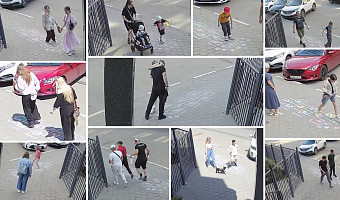 В Туле классики на асфальте превратили обычный тротуар в повод улыбнуться