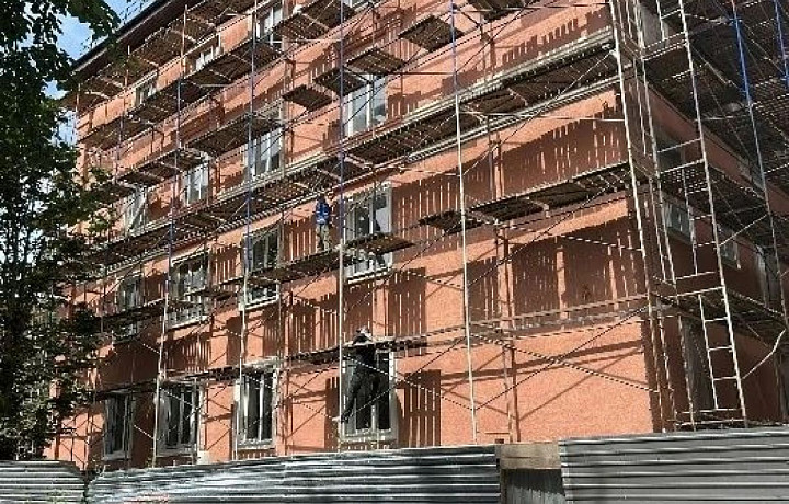 В Узловском медицинском колледже подходит к концу капитальный ремонт