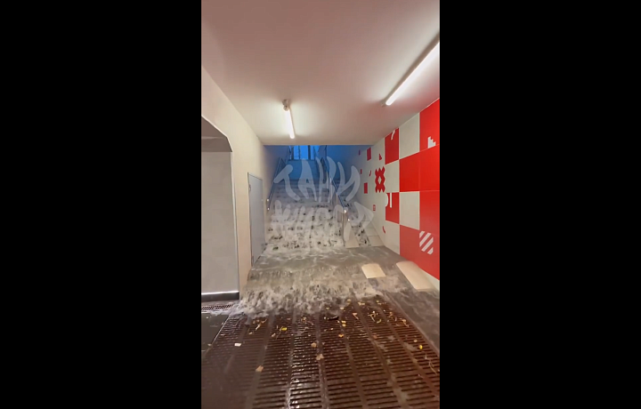 Тулу затопило из-за дождя вечером 4 августа