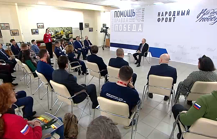 Путин: За полтора года в сфере ОПК создано 520 тысяч рабочих мест