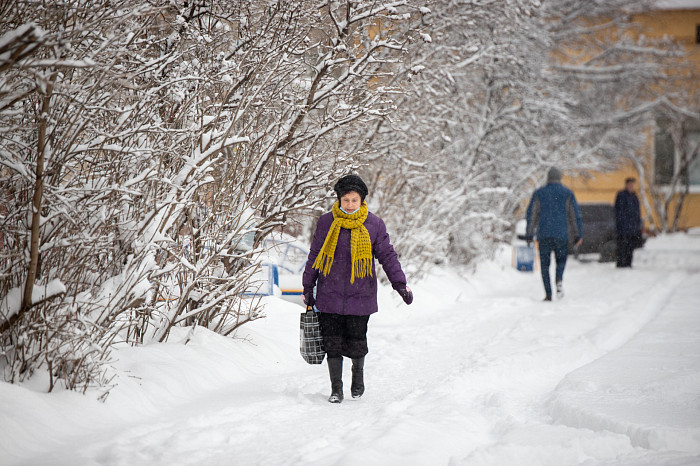 Тулу засыпало снегом: как в городе борются с последствиями стихии