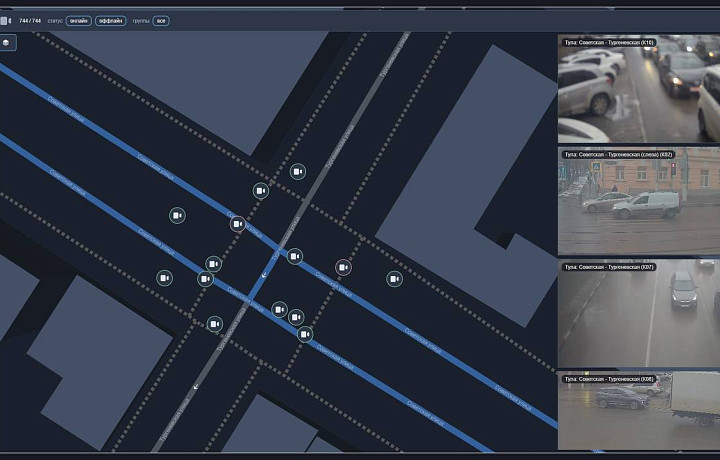 Интеллектуальная транспортная система в Туле ускорила движение на 50%