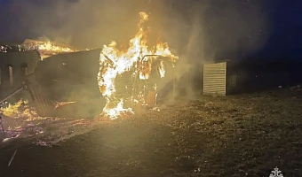 Спасатели ликвидировали пожар в жилом доме под Тулой