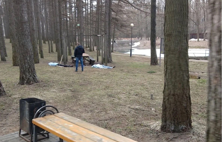 В одном из парков Новомосковска найдены тела двух мужчин