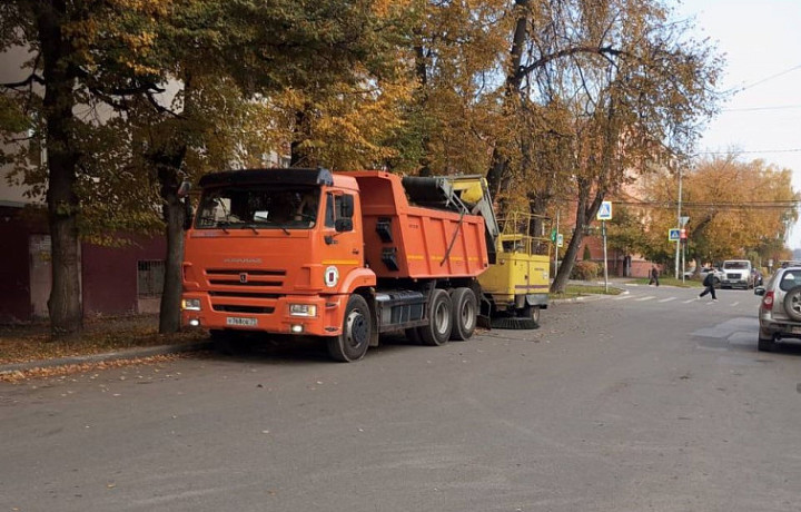 За сутки с улиц Тулы убрали 31 кубометр смета