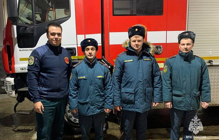 Туляк поблагодарил пожарных за помощь при ДТП