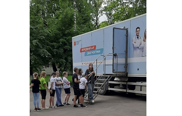 Более трех тысяч юных туляков осмотрели с начала года мобильные врачебные бригады
