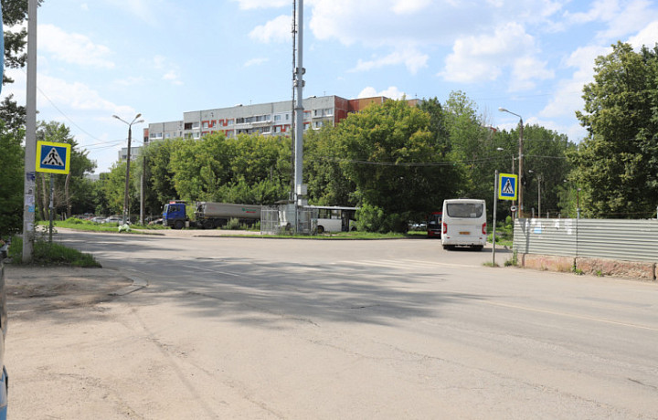 Новое разворотное кольцо для автобусов появится у территории вокзала в Туле