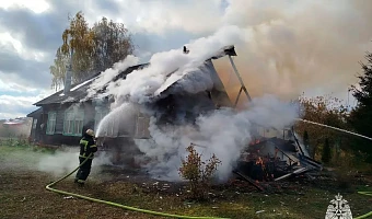 Восемь пожаров потушили тульские огнеборцы 3 октября