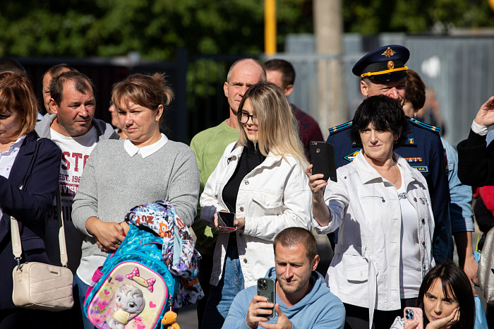 1 сентября в тульских школах состоялись праздничные линейки