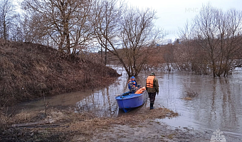 Несколько затопленных низководных мостов и участков дорог в Тульской области остаются на контроле МЧС 28 марта