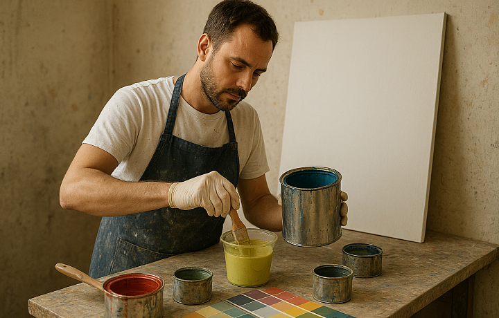 Каждый день – красочный: сколько получают маляры, и почему им до сих пор мешают 90-е