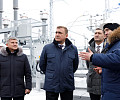 Дюмину и гендиректору «Россетей» Рюмину показали новый питающий центр в Туле