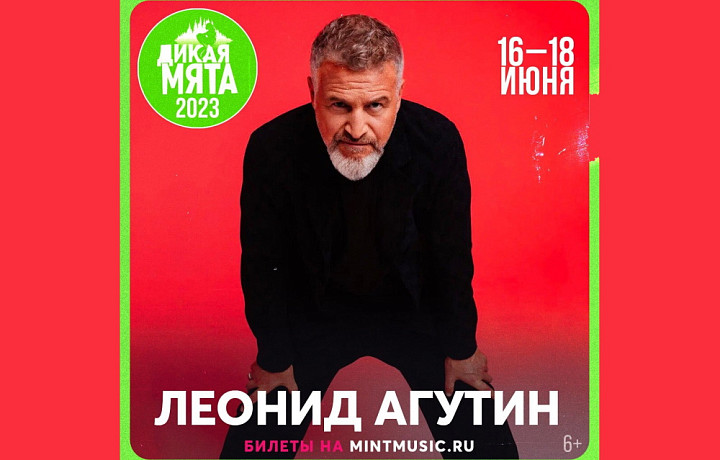 На тульском фестивале «Дикая Мята» выступит Леонид Агутин