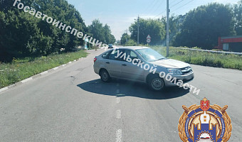 Подросток на мопеде устроил ДТП на «встречке» в Кимовске