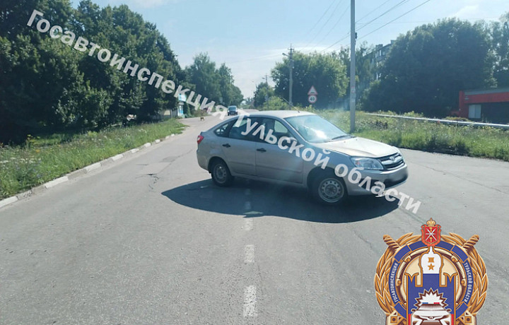 Подросток на мопеде устроил ДТП на «встречке» в Кимовске