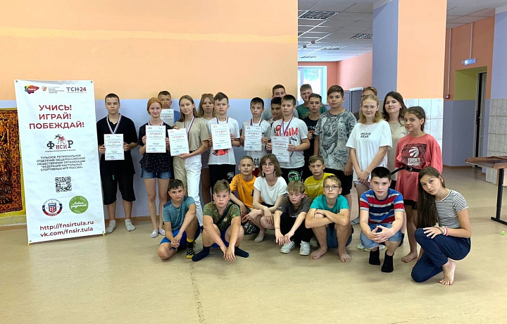 В лагере «Березка» прошел турнир по настольным играм