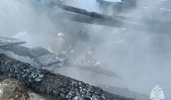 При пожаре в Тульской области погиб пенсионер