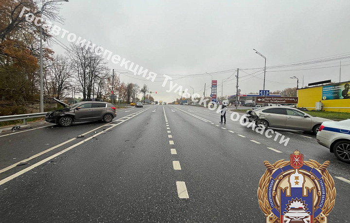 ﻿В Туле в ДТП с участием двух иномарок пострадал младенец