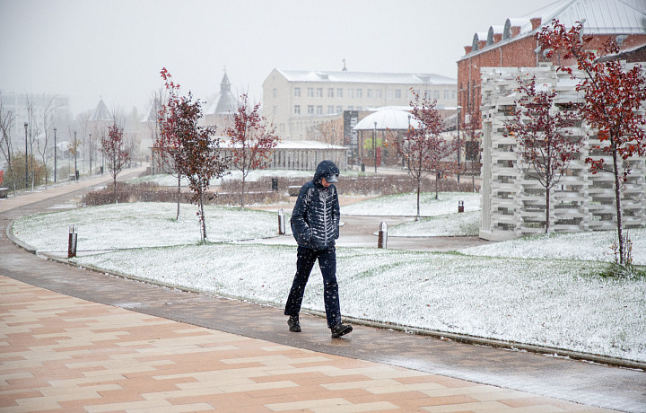 16 ноября в Туле ожидаются дождь со снегом и похолодание до -3 градусов