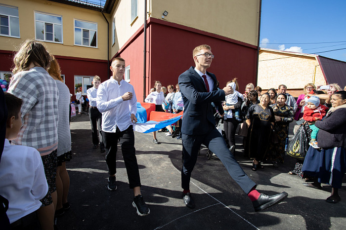 1 сентября в тульских школах состоялись праздничные линейки