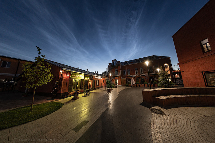 Фотограф запечатлел на камеру аномально серебристые облака в Туле