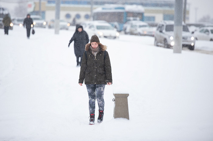 Тулу засыпало снегом: как в городе борются с последствиями стихии