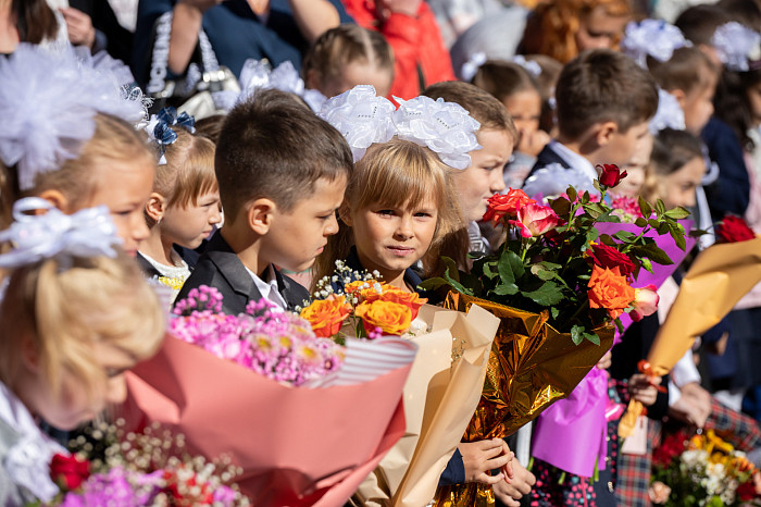 1 сентября в тульских школах состоялись праздничные линейки