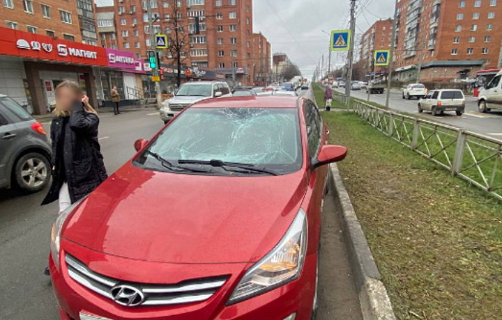 ﻿Иномарка сбила пешехода на улице Ложевой в Туле