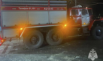 Из пожара в Донском эвакуировали пять человек