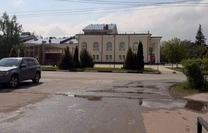 В Алексине восстановили дорогу возле школы искусств