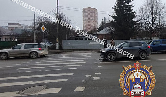 В Туле иномарка сбила 17-летнего подростка на пешеходном переходе