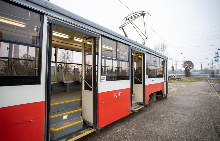 В Тулгорэлектротрансе прокомментировали изменение схемы движения трамваев из-за обрыва контактного провода