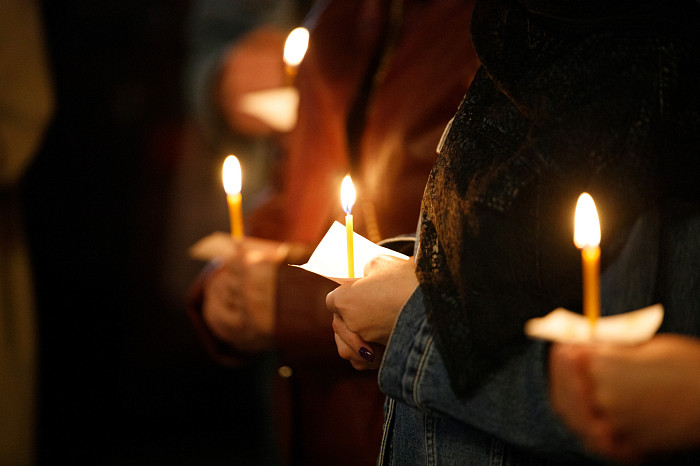 В Туле прошла церемония прощания с худруком тульского драмтеатра Дмитрием Красновым