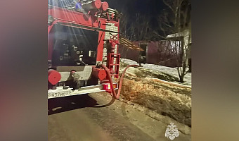 В Ефремове при пожаре в частном доме пострадал 58-летний мужчина