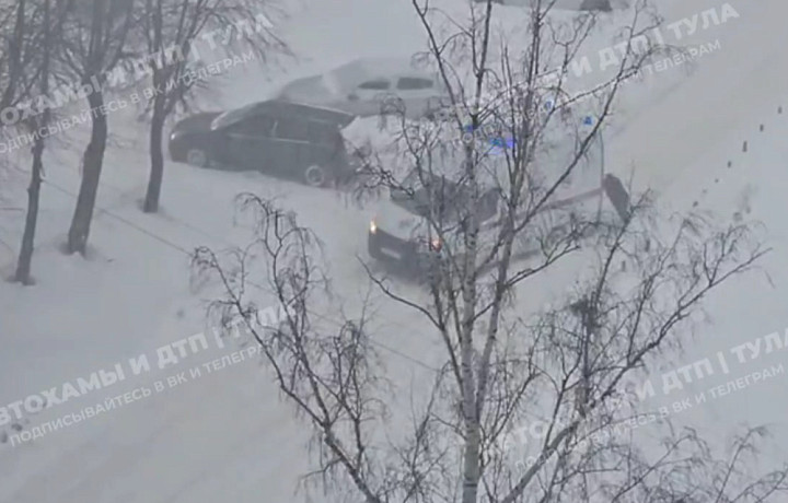 17 машин скорой помощи застряли в снегу в Тульской области с утра 19 февраля