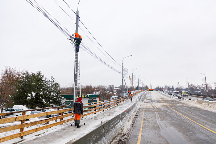 В Туле завершилась реконструкция первой половины Московского путепровода