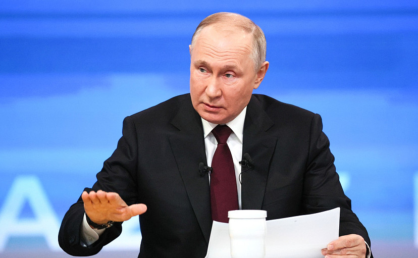 Путин: показатели экономики начала года в России превысили прогнозы | ТСН24