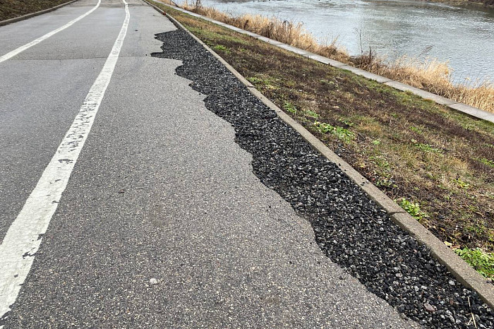 Туляки обратили внимание на неухоженное состояние Пролетарской набережной