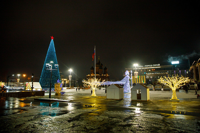 Где сделать красивые новогодние фотографии в Туле