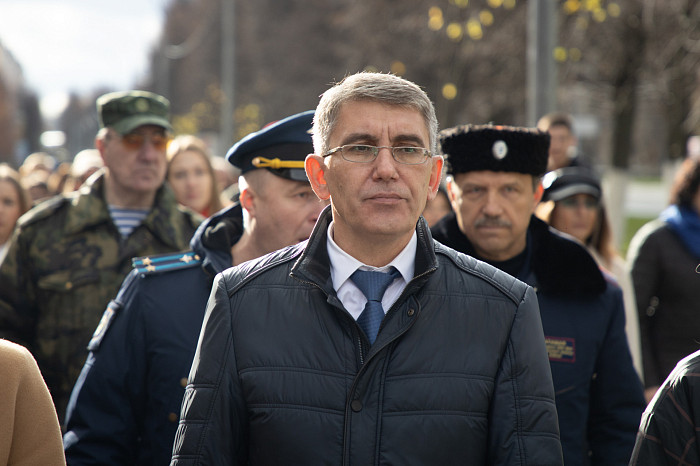 В Туле прошла церемония открытия Аллеи Героев