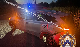 Пассажирка автомобиля Haval пострадала в ДТП в тульской деревне Рвы