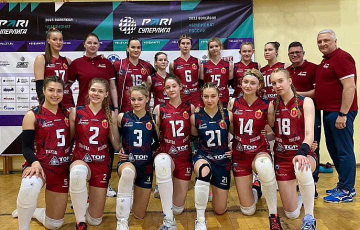Волейбольный клуб «Тулица-2» обыграл «Ленинградку» со счетом 3:0