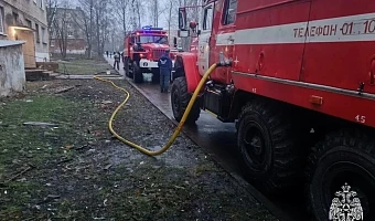 Жителя Киреевского района спасли при пожаре в многоэтажке